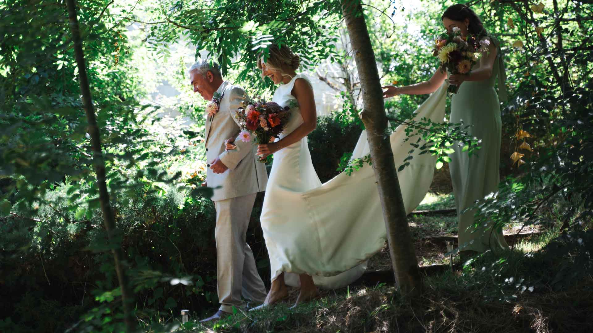 2 Wedding scene in the forest